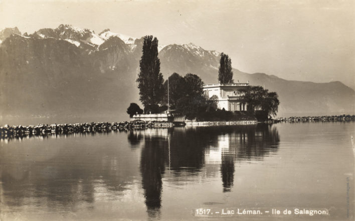 Lac Léman - Île de Salagnon - 1517