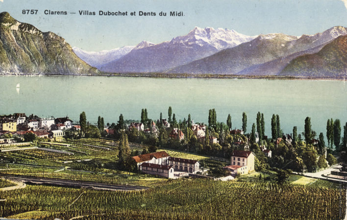 Clarens - Villas Dubochet et Dents du Midi - 8757