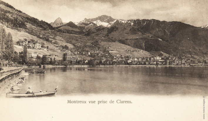 Montreux - Vue prise de Clarens