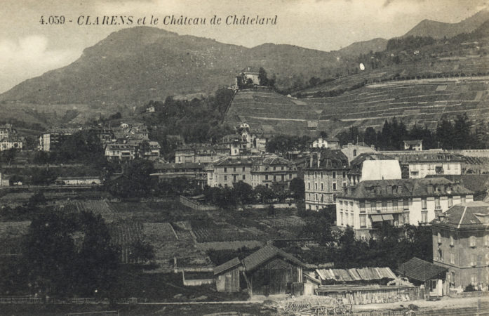 Clarens et le Château du Châtelard - 4059