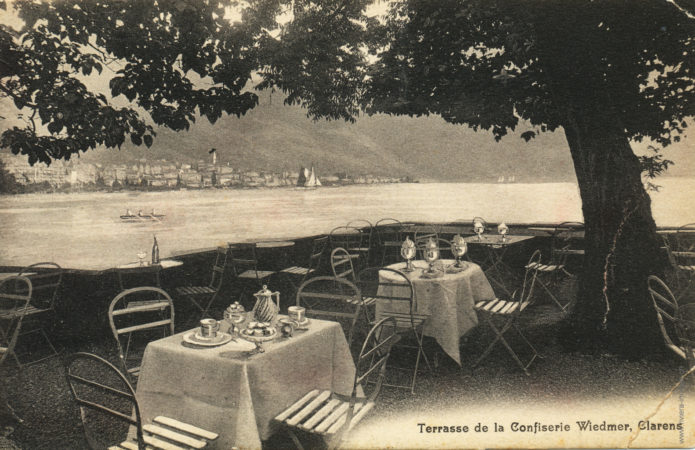 Terrasse de la Confiserie Wiedmer