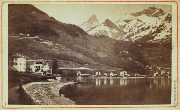 Clarens - Vue sur Montreux