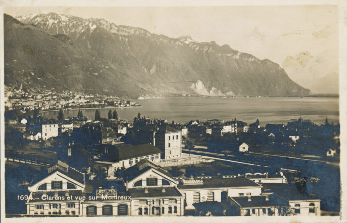 Clarens et vue sur Montreux - 1694