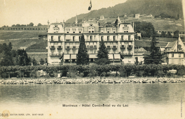 Hôtel Continental vu du lac - 2828