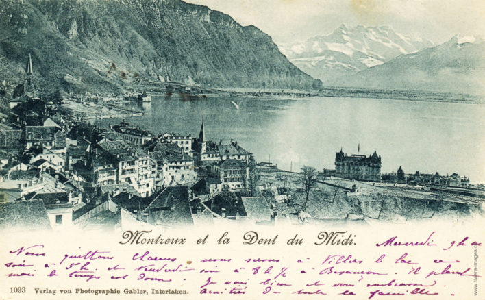 Montreux et la Dent du Midi