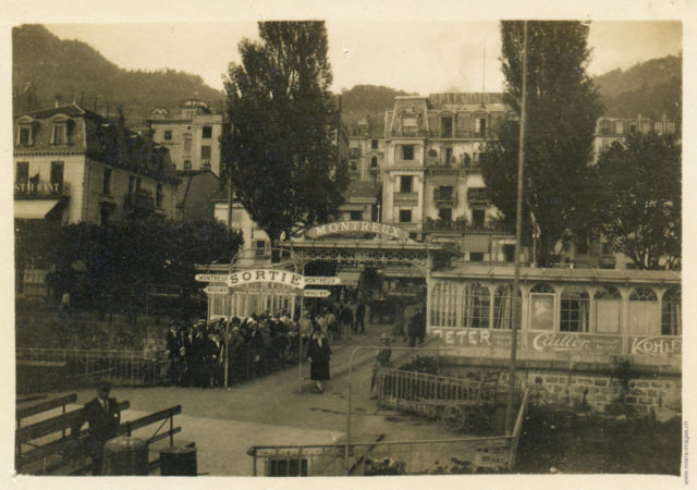 Débarcadère de Montreux