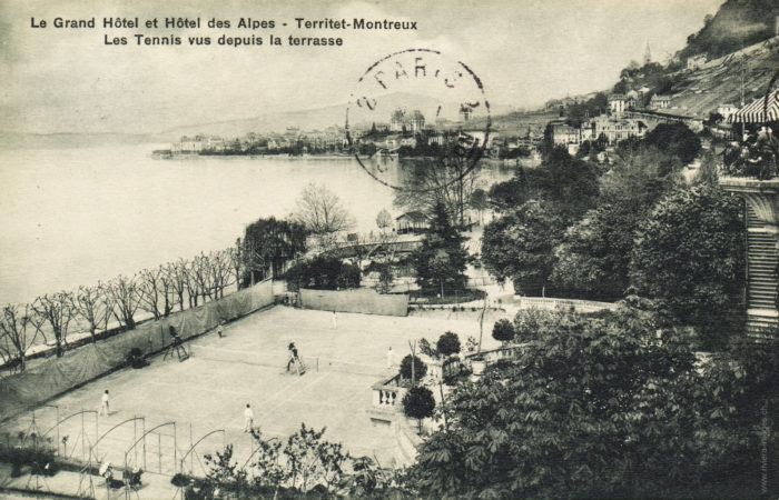 Le Grand Hôtel et Hôtel des Alpes - Territet-Montreux Les tenn