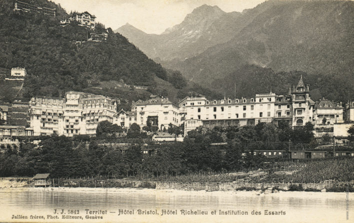 Territet - Hôtel Bristol, Hôtel Richelieu et Institution des E