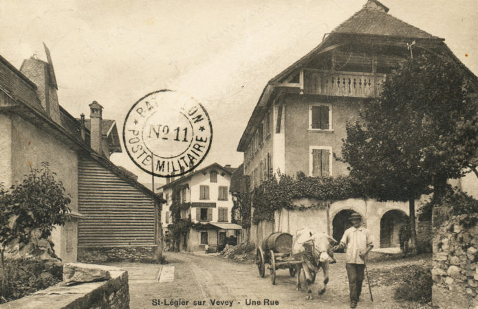 St-Légier sur Vevey - Une Rue