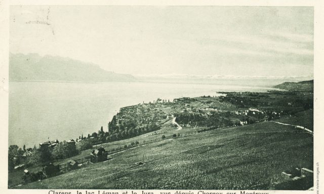 Les Colondalles et Clarens depuis Chernex