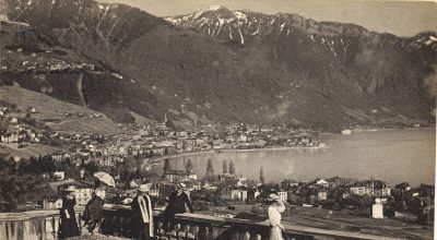 Clarens et Montreux vus des Crêtes