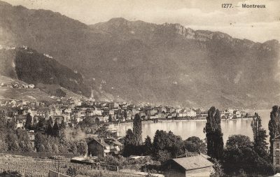 Royal Hôtel et vue sur Montreux