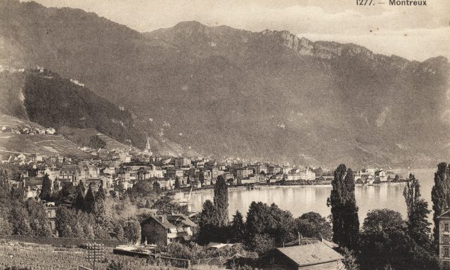 Royal Hôtel et vue sur Montreux