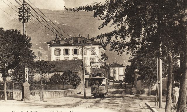 Tramway à la Rue du Lac – Clarens