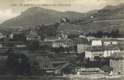 Les vignes avant le Collège Vinet