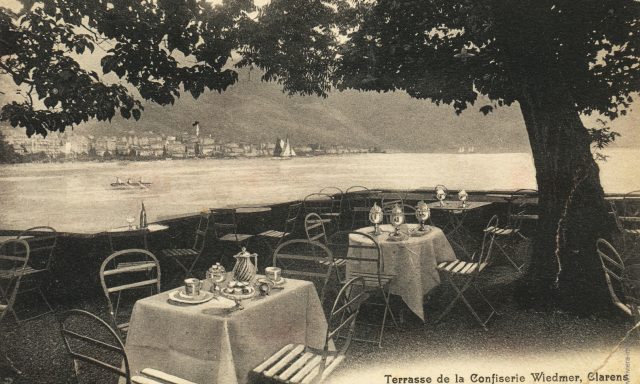 Terrasse de la Confiserie Wiedmer