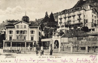 La Poste et l&rsquo;Hôtel Bellevue