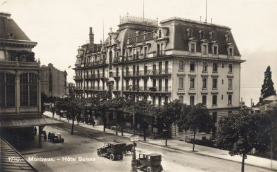 Grand Hôtel Suisse et la Gare