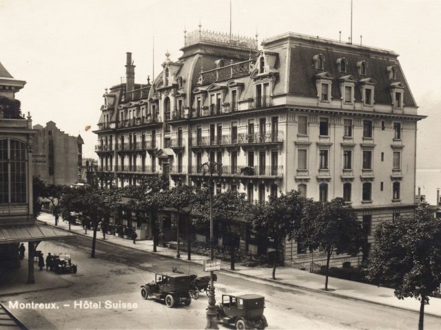 Grand Hôtel Suisse et la Gare