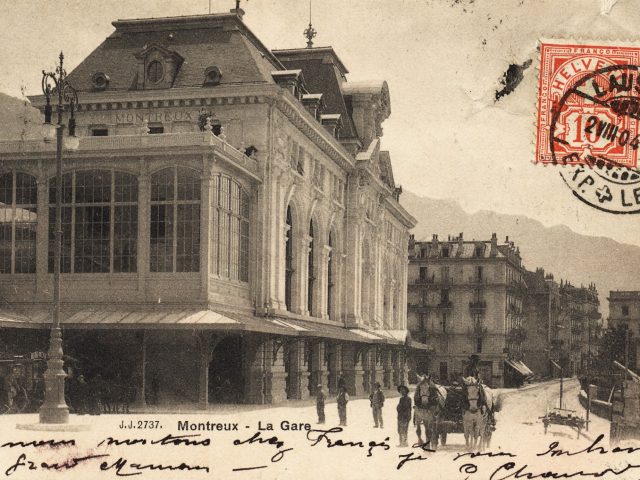 Gare et Poste de Montreux