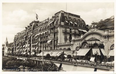 Le Montreux Palace &#8211; Entrée principale