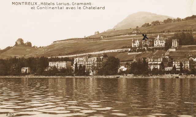 Hôtels Lorius, Grammont et Continental avec la Châtelard