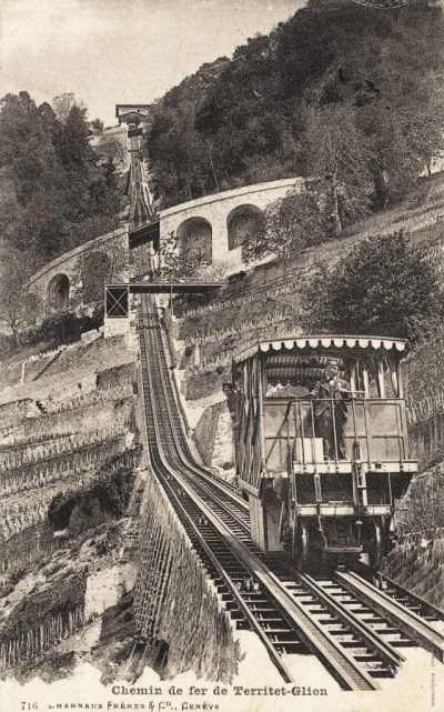 Le funiculaire Territet-Glion