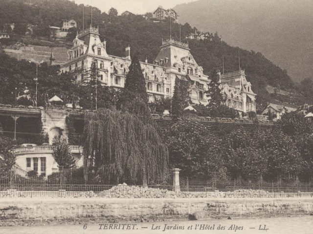 Grand Hôtel des Alpes depuis le quai