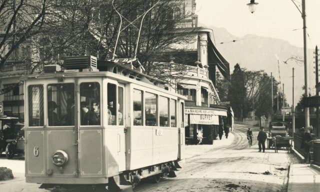 Tramway à Territet