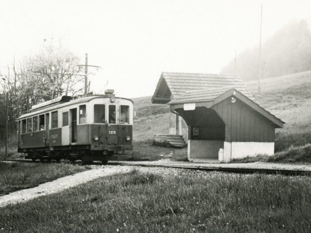 Ligne St-Légier-Châtel, halte de Moille-Saulaz