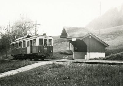 Ligne St-Légier-Châtel, halte de Moille-Saulaz