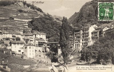 Les Planches depuis la Corsaz