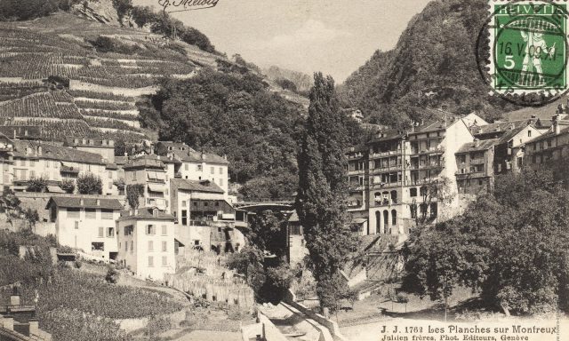 Les Planches depuis la Corsaz