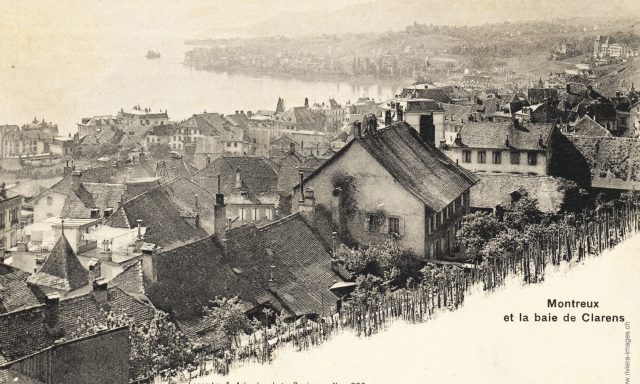 Montreux-Clarens – vue des Planches