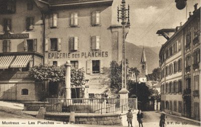 L&rsquo;épicerie des Planches et l&rsquo;Hôtel de l&rsquo;Union