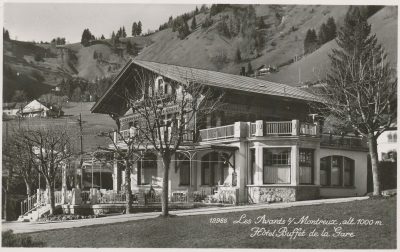 Hôtel-Buffet de la Gare, Les Avants