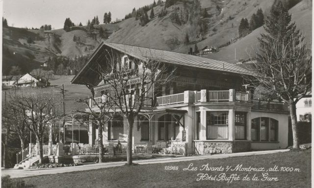 Hôtel-Buffet de la Gare, Les Avants