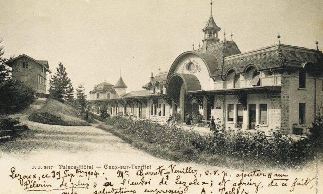 Caux-Palace – L’entrée