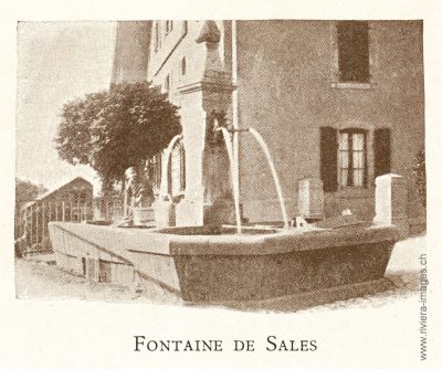 La fontaine de Sâles