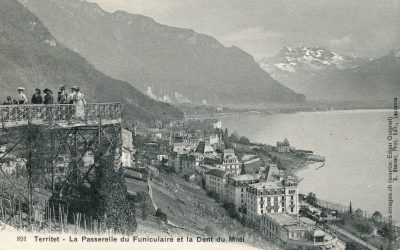 La passerelle du Sentier des Roses