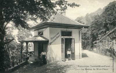 Funiculaire Territet &#8211; Mont-Fleuri: La station de Mont-Fleuri