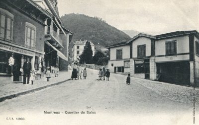 Quartier de Sâles &#8211; Ecole enfantine et cordonnier